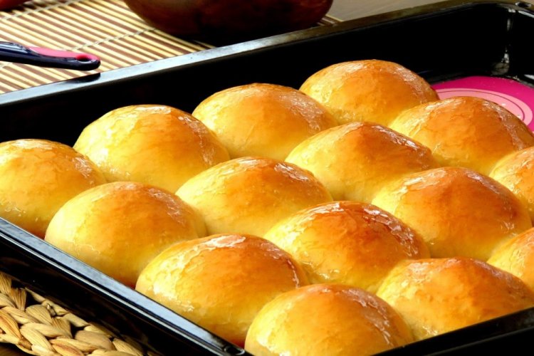 Медовые сдобные булочки на топленом молоке
