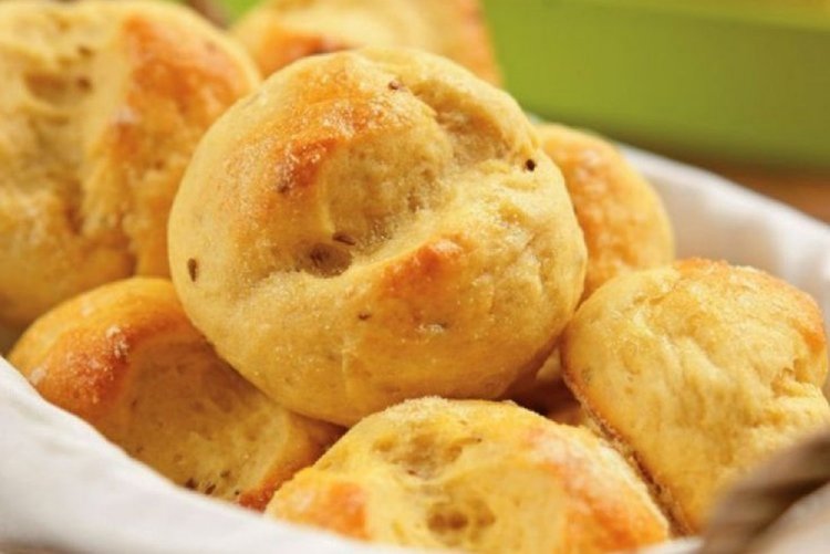 Сдобные кукурузные булочки