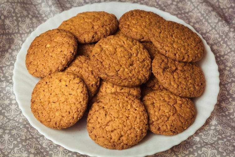 Овсяное печенье с изюмом