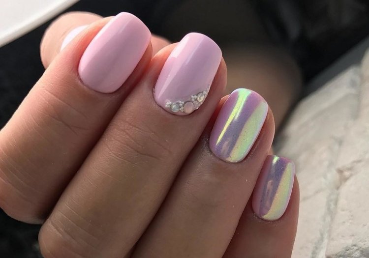 Розовый перламутр