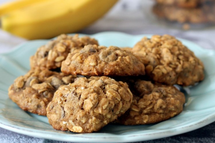 ПП овсяное печенье с бананом