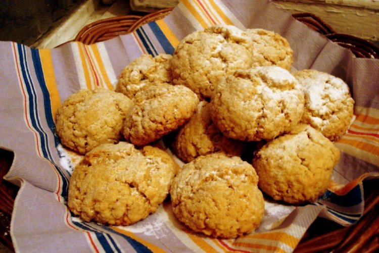 ПП овсяное печенье с творогом и бананом