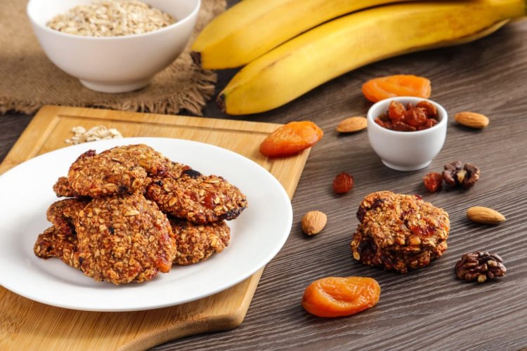 ПП овсяное печенье с медом без яиц