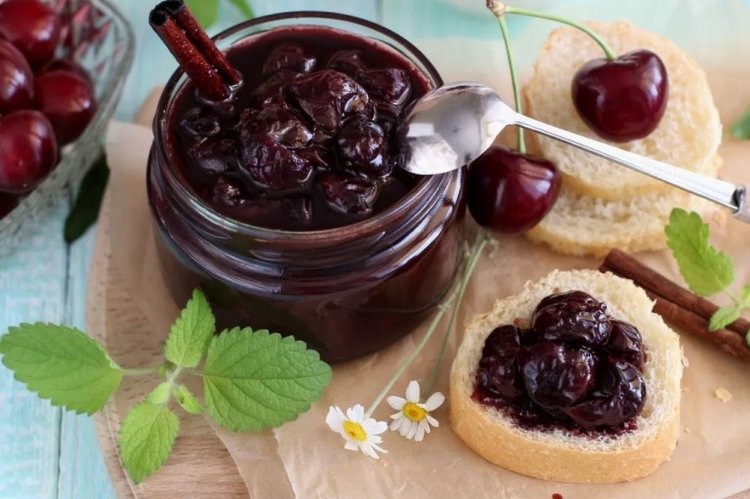 Вишневое варенье с какао на зиму