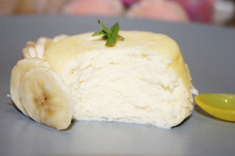 Творожное суфле на пару