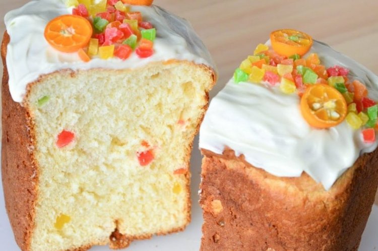 Пасхальный кулич с ромом в хлебопечке