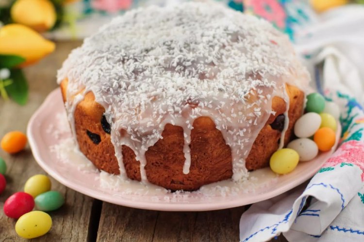 Пасхальный кулич на сливках в мультиварке