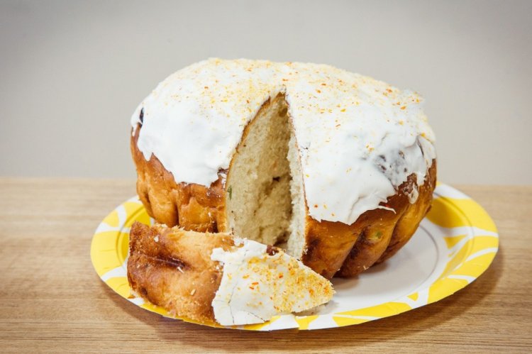 Пасхальный кулич без дрожжей в мультиварке