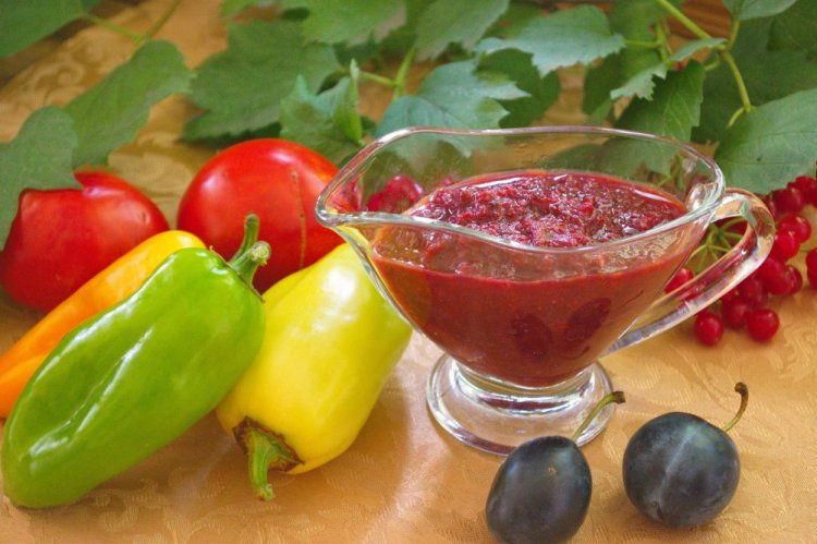 Аджика из сливы на зиму