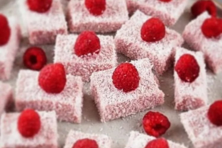 Творожные конфеты с малиной