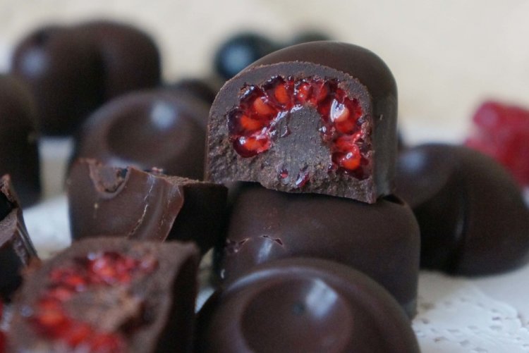 ПП конфеты с малиной