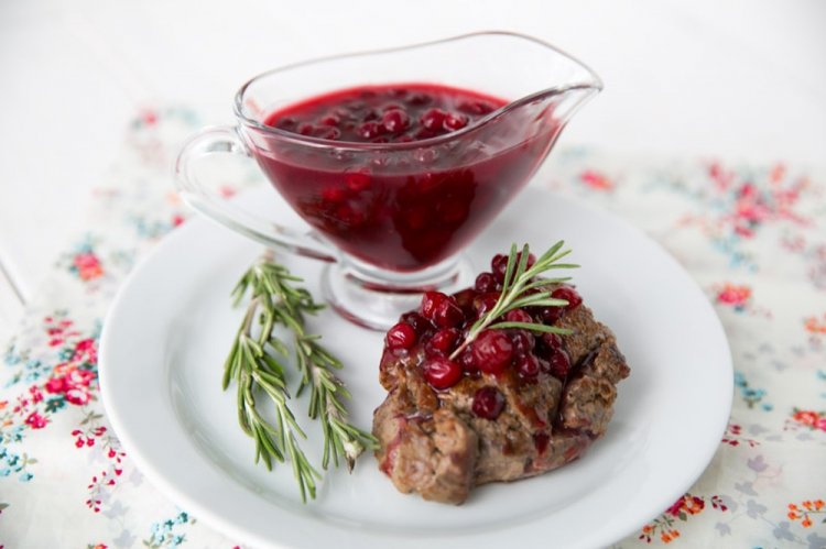 Клюквенный соус