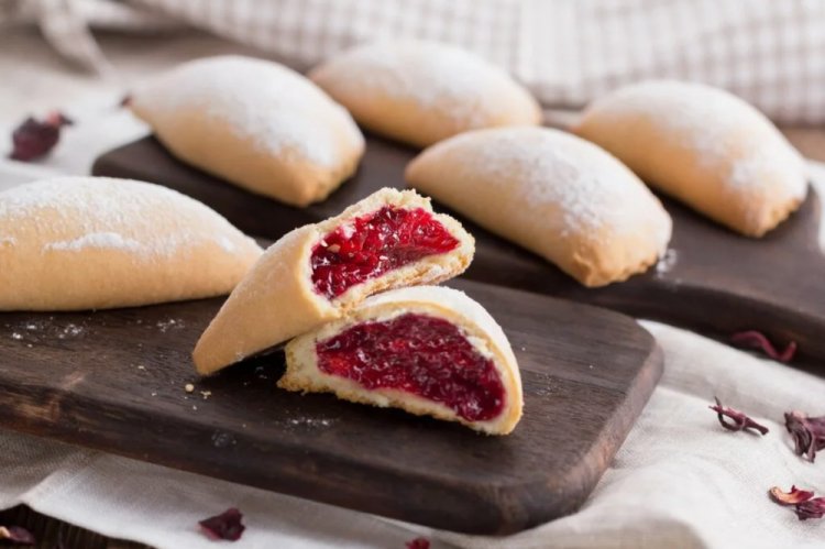 Пирожки с клюквой