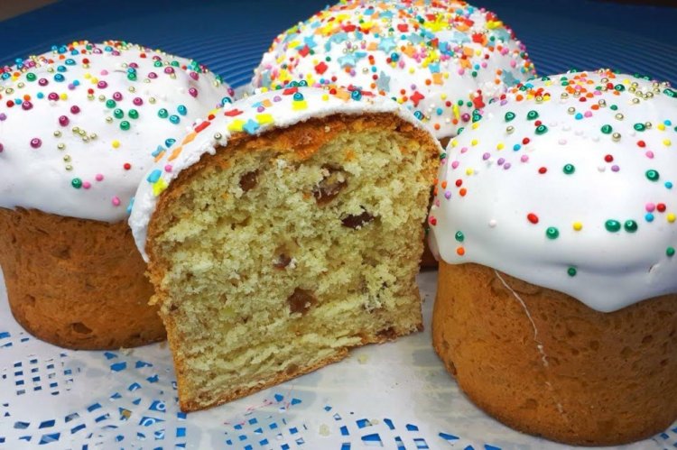 Тесто для куличей на миндальной муке