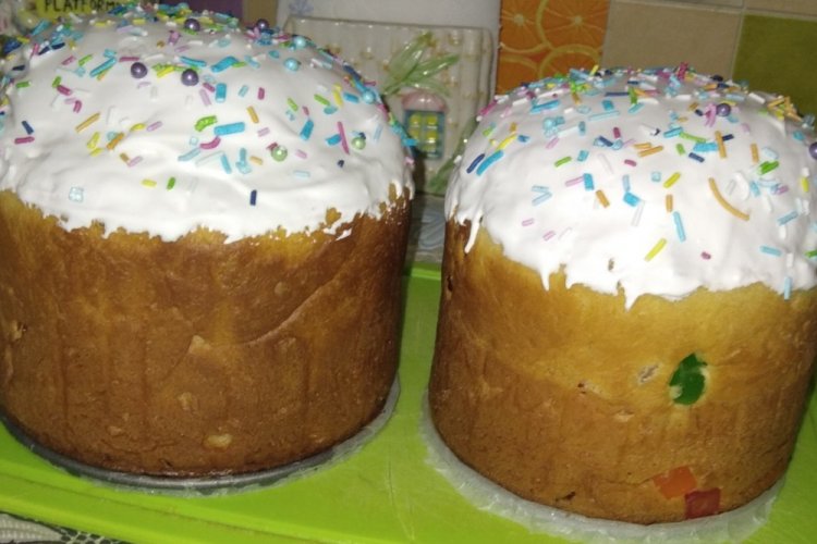 Тесто на сухих дрожжах для куличей