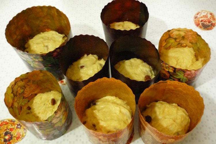 Безглютеновое постное тесто для куличей