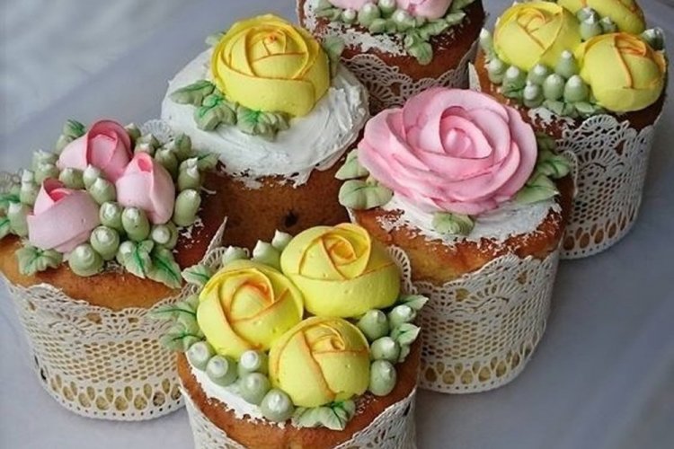 Белковые цветы