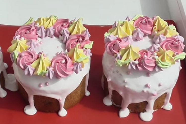 Меренговый венок