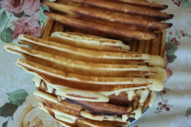 Вафли на сухих дрожжах