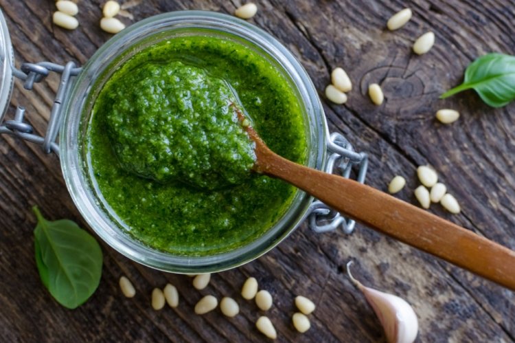 Песто из шпината