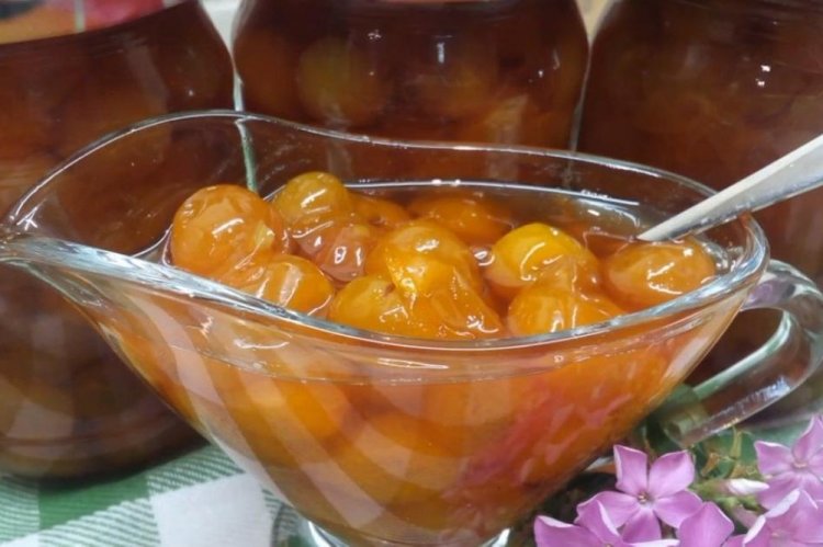 Варенье из желтой алычи на зиму