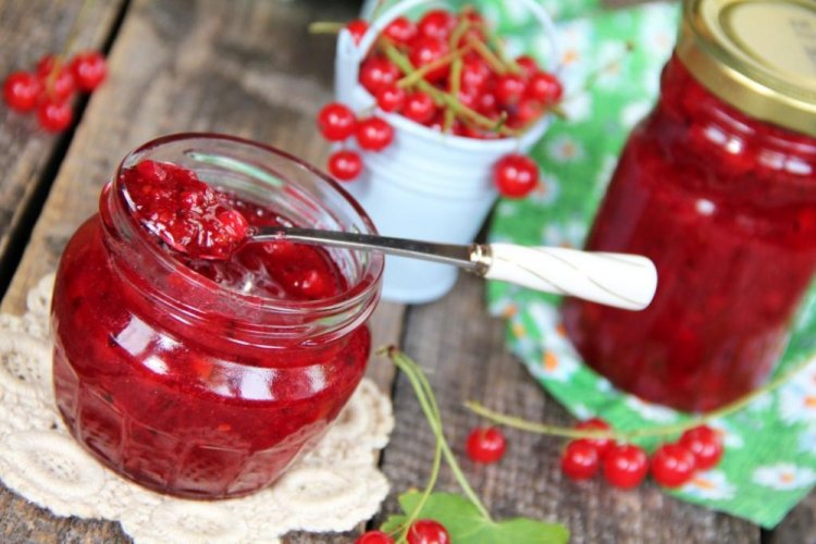 Варенье из тибетской малины и красной смородины
