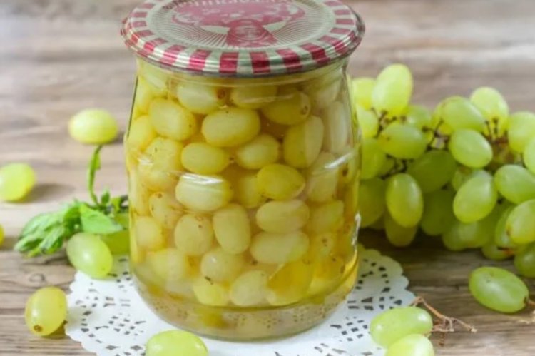 Маринованный виноград как оливки на зиму