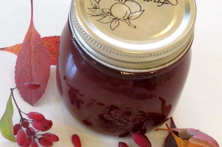 Соус из барбариса с имбирем на зиму