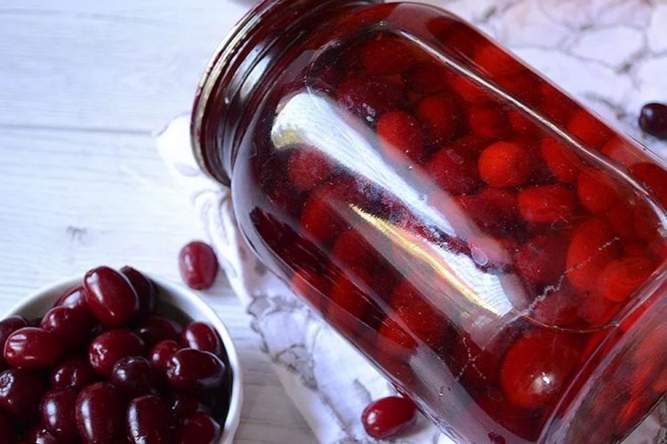 Компот из кизила на зиму