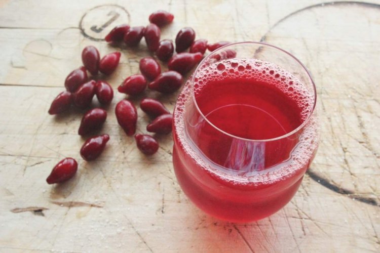 Сок из кизила на зиму