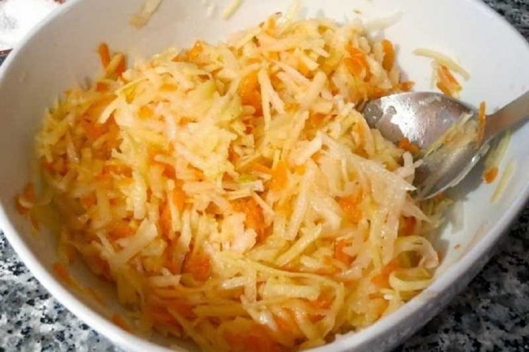 Хрен с яблоками и морковью на зиму