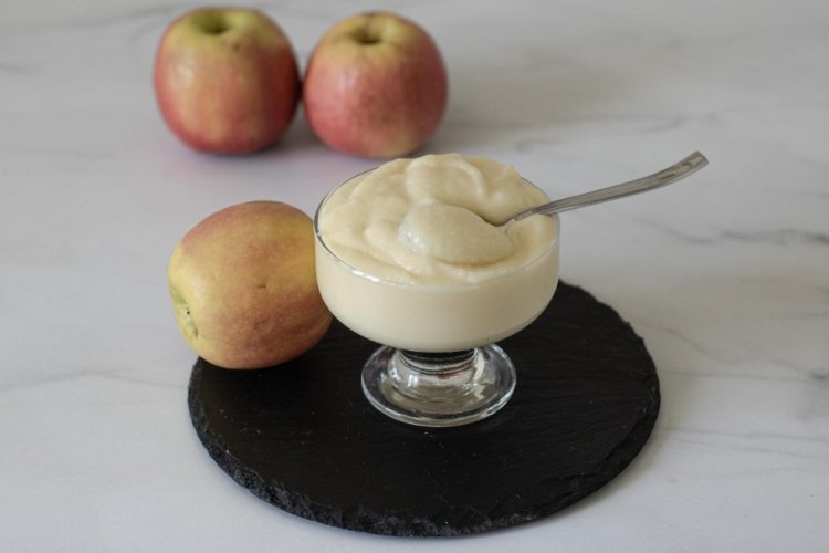 Яблочный мусс с манкой