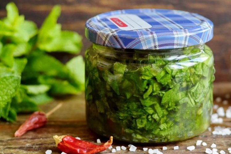 Заправка для ботвиньи на зиму