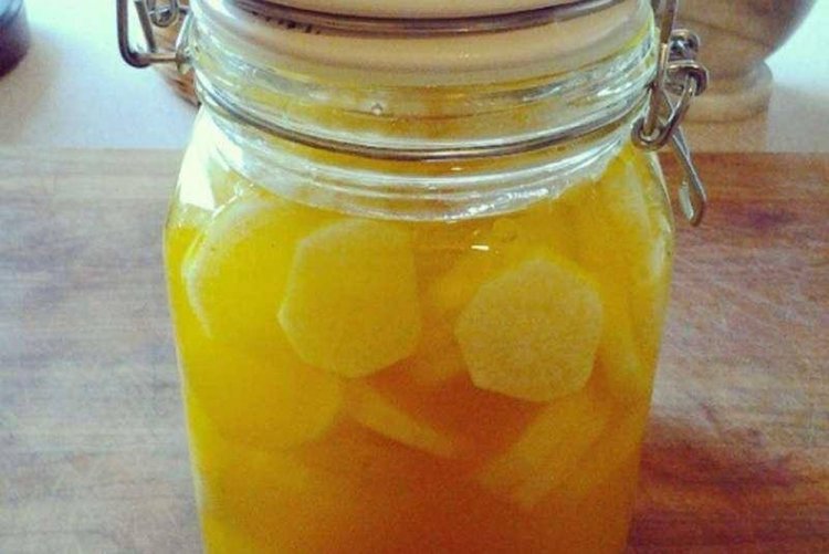 Маринованная редька на зиму