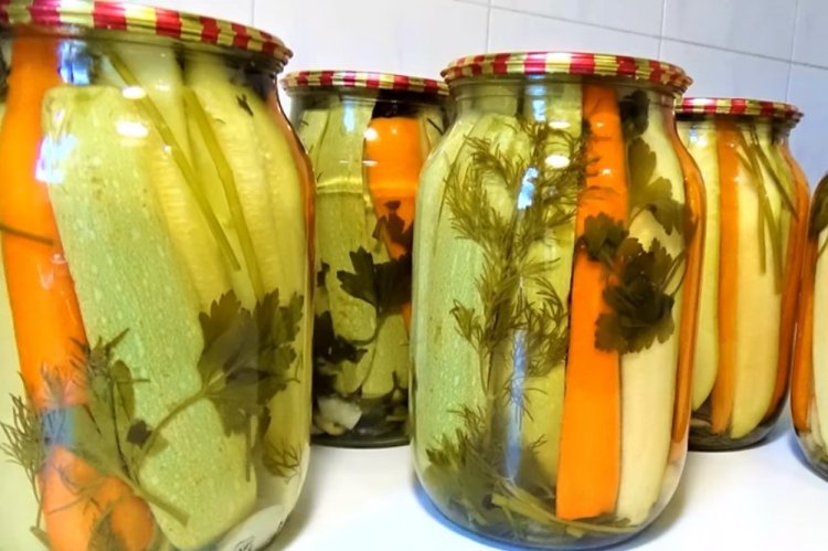 Маринованные цукини на зиму
