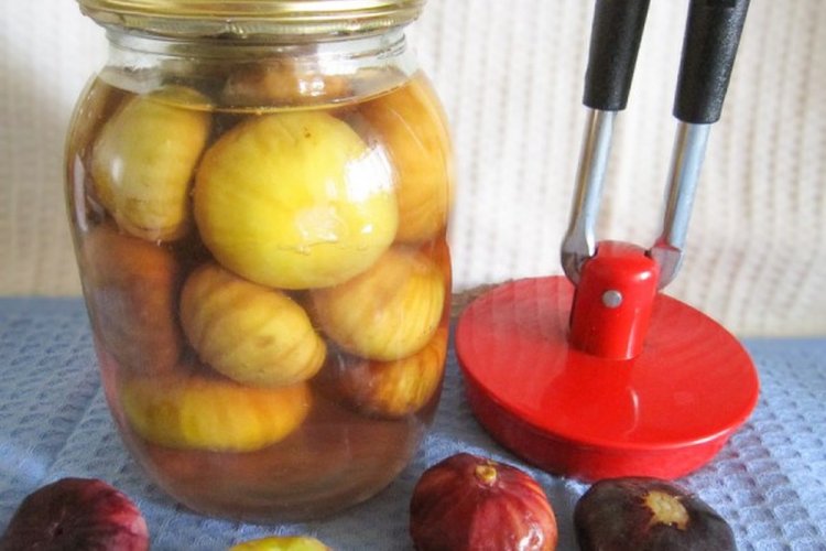 Компот из инжира на зиму