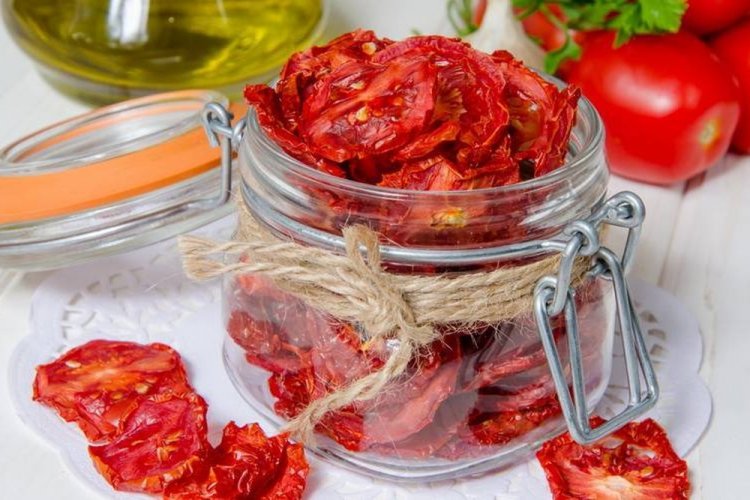 Вяленые помидоры без масла на зиму