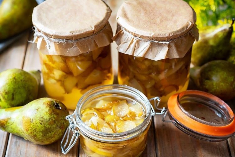 Варенье из груши с лимоном