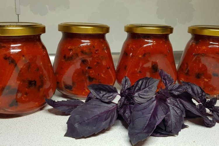 Соус «Суго» с базиликом и розмарином на зиму