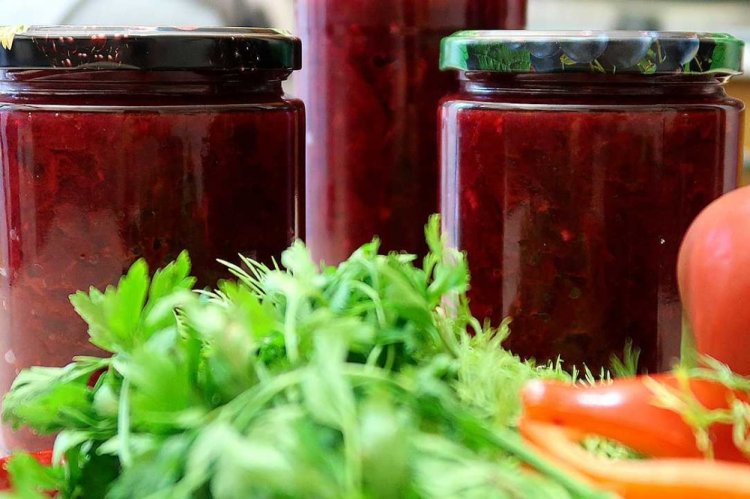 Свекла с помидорами на зиму без стерилизации