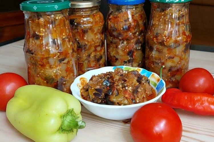 Баклажанная икра на зиму