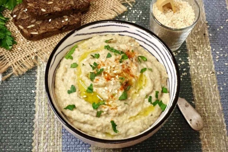 Бабагануш из баклажанов