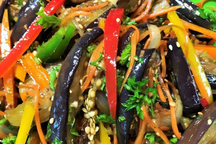 Баклажаны по-корейски