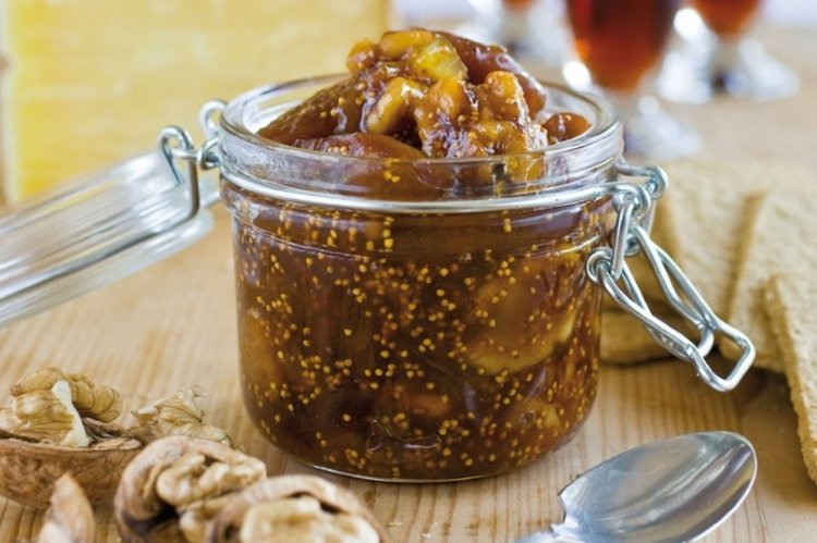 Варенье из инжира с орехами на зиму