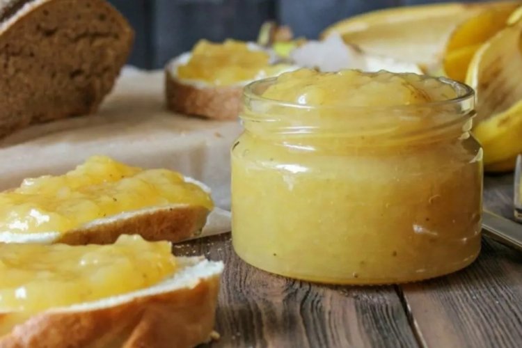 Варенье из бананов, груш и яблок