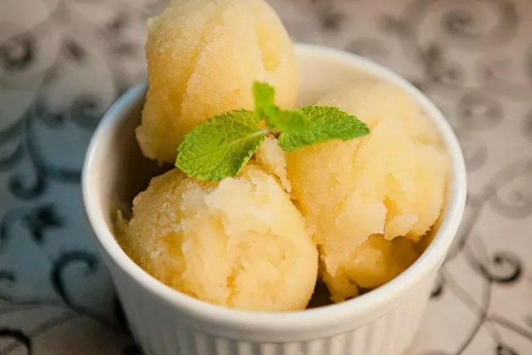 Грушевый сорбет с медом