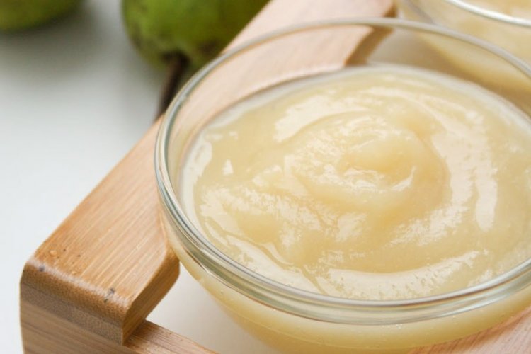 Грушевый мусс с желатином