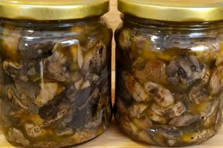 Жареные шампиньоны на зиму