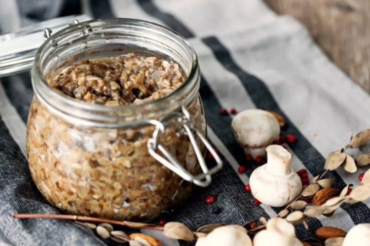 Икра из шампиньонов с луком и морковью на зиму