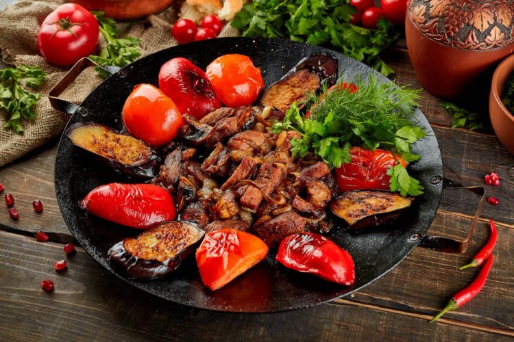 Баранина на садже